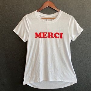 Merci T Shirt Paris New